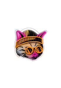 Светильник неоновый Cofi для декора стен, оранжевый / розовый