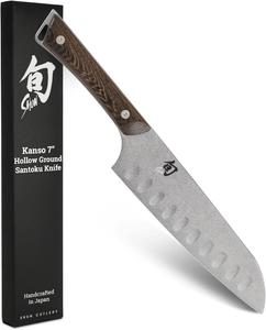 Shun Kanso сантоку, вогнутая заточка, 17,8 см