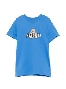 Футболка "Тедди Бер" Moschino Kids, синий
