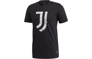 Футбольная майка мужская черная Adidas, черный