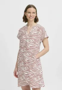 Повседневное платье с v-образным вырезом B.Young, Animal Light Mahogany Mix