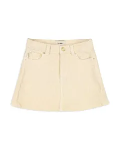 Мини-Юбка из вельвета «Дженни» для девочек - для детей постарше. Dl1961, белый