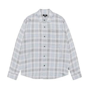 Рубашка Stussy Matthew Printed Shirt, Light Blue