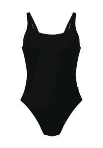 Чистый купальник широкие бретели Rosa Faia, черный