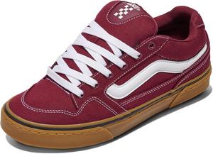 Vans мужские кроссовки Caldrone | Массивные низкие модные кеды в ретро-стиле, Canvas Gum Port Royale