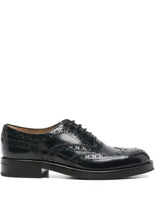 Оксфорды Pilar на шнуровке Church's, зеленый