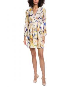 Ba&sh Халат Фреди Мини-платье, мультиколор
