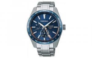 SEIKO Часы Automatic Mechanical Movement Stainless Steel Strap Watch 42.2mm Men's Watch Blue Dial SARF001