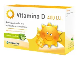 Витамин D 400 МЕ 168 таблеток Добавка витамина D Metagenics Vitamina D