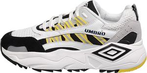 Мужские кроссовки Umbro Neptune, белый/черный/желтый/серый/ярко-желтый
