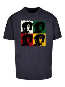 Рубашка F4NT4STIC Bob Marley Colour Blocks, Night Blue