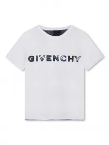Двусторонняя футболка с логотипом Givenchy Kids, белый
