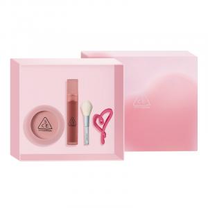 Монохромный блаш набор жидких помад Long Lasting легко растушевывается натуральный 3CE