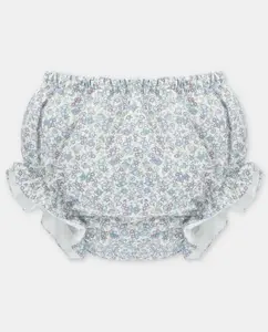 Детские трусики-подгузник с микропринтом цветов в разноцветной гамме Martín Aranda