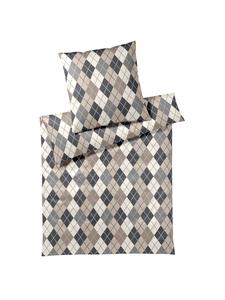 Постельное белье Soft Checks кремового цвета JOOP!, 160x210 см (65x100 см)