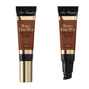 Тональный крем для лица born this way soft matte Too Faced, spiced rum, объем 30 мл
