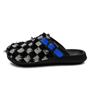 OUBT Скользостойкие устойчивые к запаху закрытые тапочки Unisex Black Blue