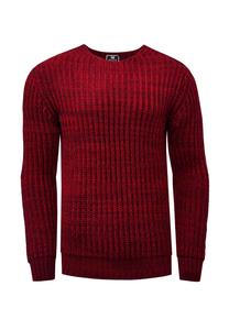 Свитер модного вязаного дизайна RUSTY NEAL, красный