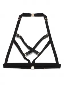 Fatale открытый треугольный бикини-топ Maison Close, черный