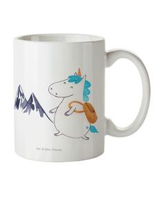 Детская кружка единорог альпинист без слов в белом цвете Mr. & Mrs. Panda