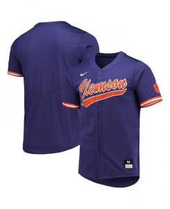 Мужская фиолетовая бейсбольная майка Clemson Tigers Replica Nike, фиолетовый