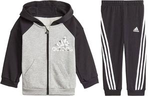 Повседневная спортивная одежда для детей 3-7 лет Adidas, серый+черный