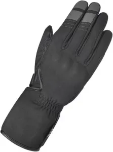 Водонепроницаемые текстильные мотоциклетные перчатки Oxford Ottawa 1.0 для мужчин - черный цвет Stealth Black