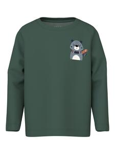 Рубашка NAME IT NMMVUX, темно-зеленый