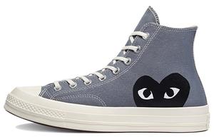 Comme des Garcons Play x Converse Chuck Taylor All-Star 70 Hi PLAY Grey