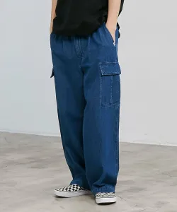 Джинсовые брюки-карго Easy Cargo Coen, цвет Cobalt