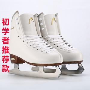 HEAD Коньки для фигурного катания F800PRO для начинающих и среднего уровня, взрослые и детские, с сумкой, чехлами и наколенниками, размер 29