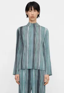 Летняя куртка из жатой ткани с принтом Adolfo Dominguez, Multicolor