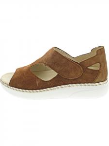 WALDLÄUFER Сандалии H-Vera коричневые