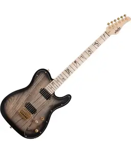 Гитара Schecter Meegs PT с расширенным диапазоном, цвет Charcoal Burst