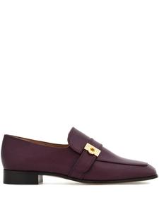 Кожаные мокасины Hug Ferragamo, красный