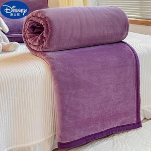 Disney Одеяло 180х200 см, флис, цвет YX Deep Purple, для матрасов 1.2-1.35 м