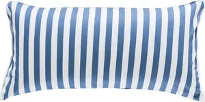 Наволочка сине-белая 40x80 см Erwin Müller