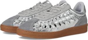 Кроссовки AllSaints Velma Woven Sneakers, Silver/Grey