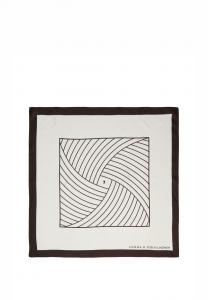 Шарф DOEK comma, кремовый