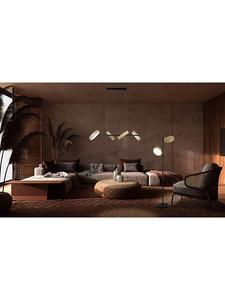 Näve Светодиодный подвесной светильник "Тесса" светло-коричневого/черного цвета - EEK F (A to G)