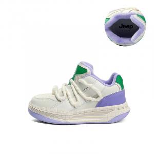 Детские кроссовки для скейтбординга Kids Low-top Sail/Coconut Milk/Platinum Violet Jeep, фиолетовый