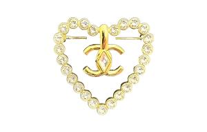 Брошь женская золотая CHANEL, золото