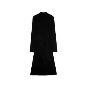 Женское платье с длинными рукавами ELLE, черный