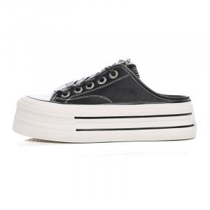 Мюли женские с закрытым носком женские Xi Nuo Wang, черный