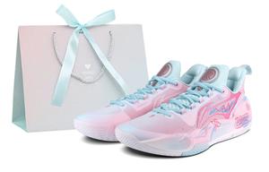 Speed 9 Cushioning Slip Resistant Grip низкие баскетбольные кроссовки мужские LINING, розовый