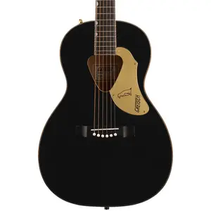 Акустическая гитара Gretsch G5021E Ltd Ed Rancher Penguin Parlor, черная