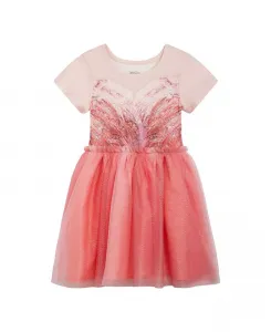 Детское платье из тюля Universal Studios для косплея Wicked, розовый