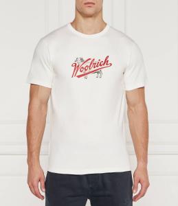 Футболка Woolrich Regular Fit, белый