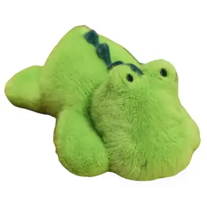 Мягкая игрушка с милыми животными: черепаха, панда, крокодил, лось, высота 21 см Gollum