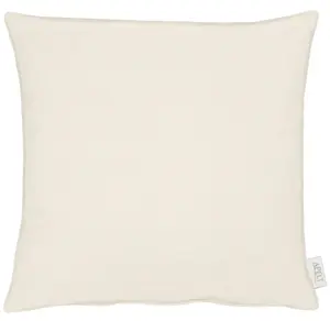 АПЕЛЬТ декоративная подушка "Моррис", чехол на подушку с наполнителем, 1 шт APELT 45х45 см, цвет natur + unifarben